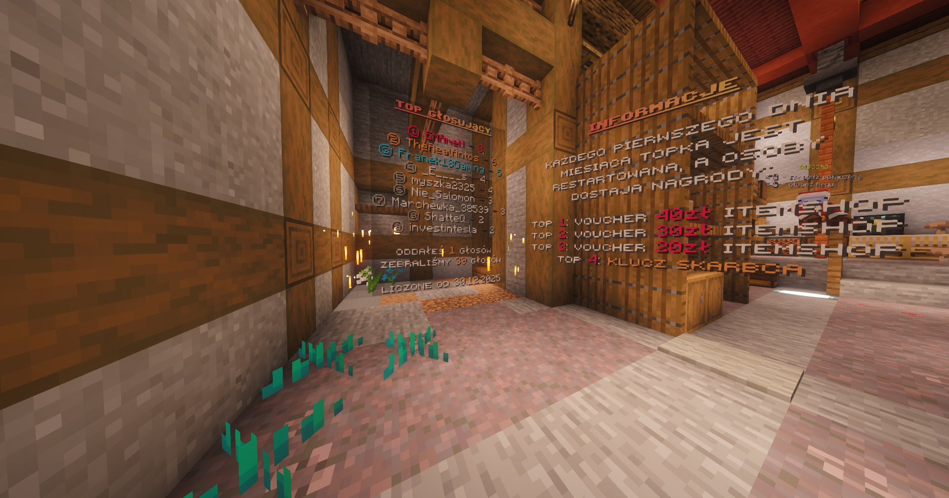 Nagrody za głosowanie